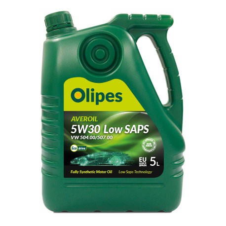 Averoil Low Saps 5W30 504/507 long life synthetic engine lubricant