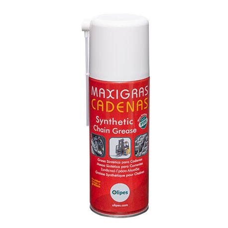 Grasa en spray con PTFE Maxigras Cadenas