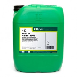 Maxifluid HVI Blue is a multigrade mineral hydraulic fluid