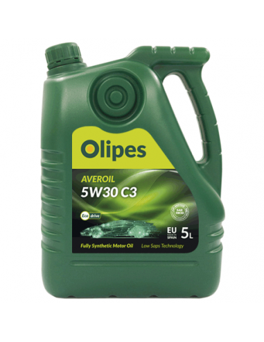 Averoil 5W30 C3 is a fully synthetic lubricant oil of high quality
