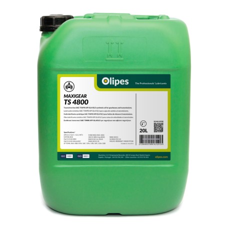 Fluido transmisiones manuales (MTF) diferenciales Maxigear TS 4800