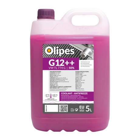 Liquide de Refroidissement Antigel Organique 50% G12++