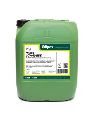 Averoil 10w40 RDE lubricante de motor THPD (Top High Performance Diesel)