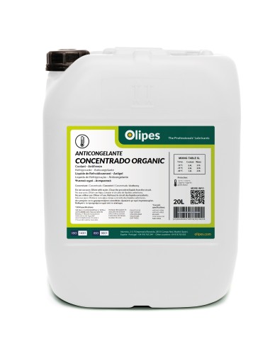 Refrigerante - Anticongelante Orgánico concentrado Organico