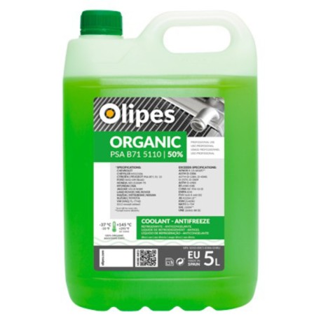 Líquido Anticongelante-Refrigerante Organico 50% G12 Peugeot Citroën