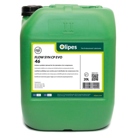 Flow Syn Cp Evo lubricante para compresores y vacío