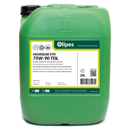 MAXIGEAR SYN 75W-90 TDL Óleo Transmissão GL-4/GL-5