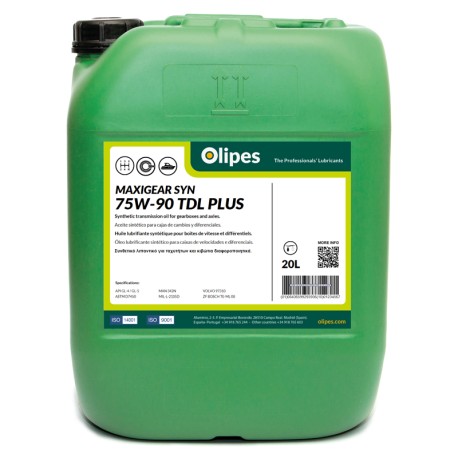 MAXIGEAR SYN 75W-90 TDL Óleo Transmissão GL-4/GL-5
