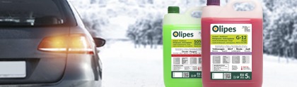 Your vehicle won´t freeze up this winter thanks to Olipes antifreeze