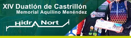 Olipes present at the 14th edition of the Castrillón Duathlon