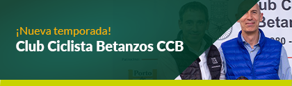 a Olipes na apresentação da temporada 2023 do Clube Ciclista Betanzos CCB