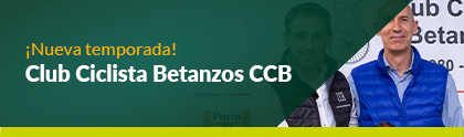 Olipes attends the presentation of the Betanzos CCB Cycling Club 2023 season