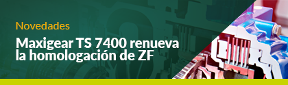 Olipes Maxigear TS 7400 renueva  la homologación del fabricante de cajas de cambio y transmisiones ZF