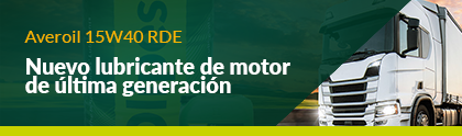 Nuevo Olipes Averoil 15W40 RDE, lubricante sintético para vehículos pesados con motor Euro VI