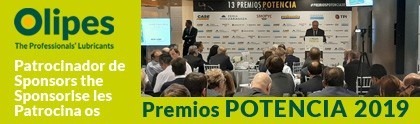 OLIPES patrocina los Premios POTENCIA 2019