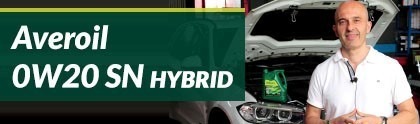 Averoil 0W20 SN Hybrid. Prolonga a vida do seu veículo híbrido.