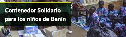 Contentor Solidário OLIPES para as crianças do Benim