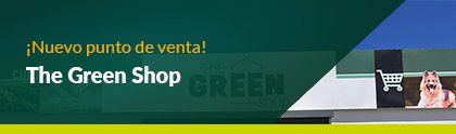 The Green Shop, novo ponto de vendas dos produtos da Olipes por intermédio do nosso distribuidor Betica de Nuevas Inversiones