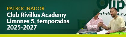 Olipes, new official sponsor of Club Rivillos Academy Limones 5 for the 2025–2027 seasons