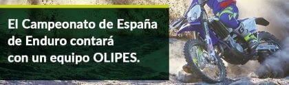 El Campeonato de España de Enduro contará con un equipo OLIPES.