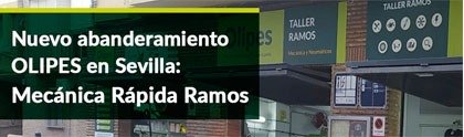 Novo embandeiramento OLIPES em Sevilha: Mecánica Rápida Ramos