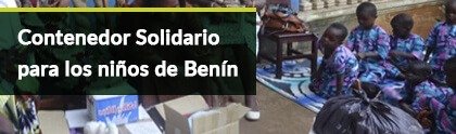 Contentor Solidário OLIPES para as crianças do Benim
